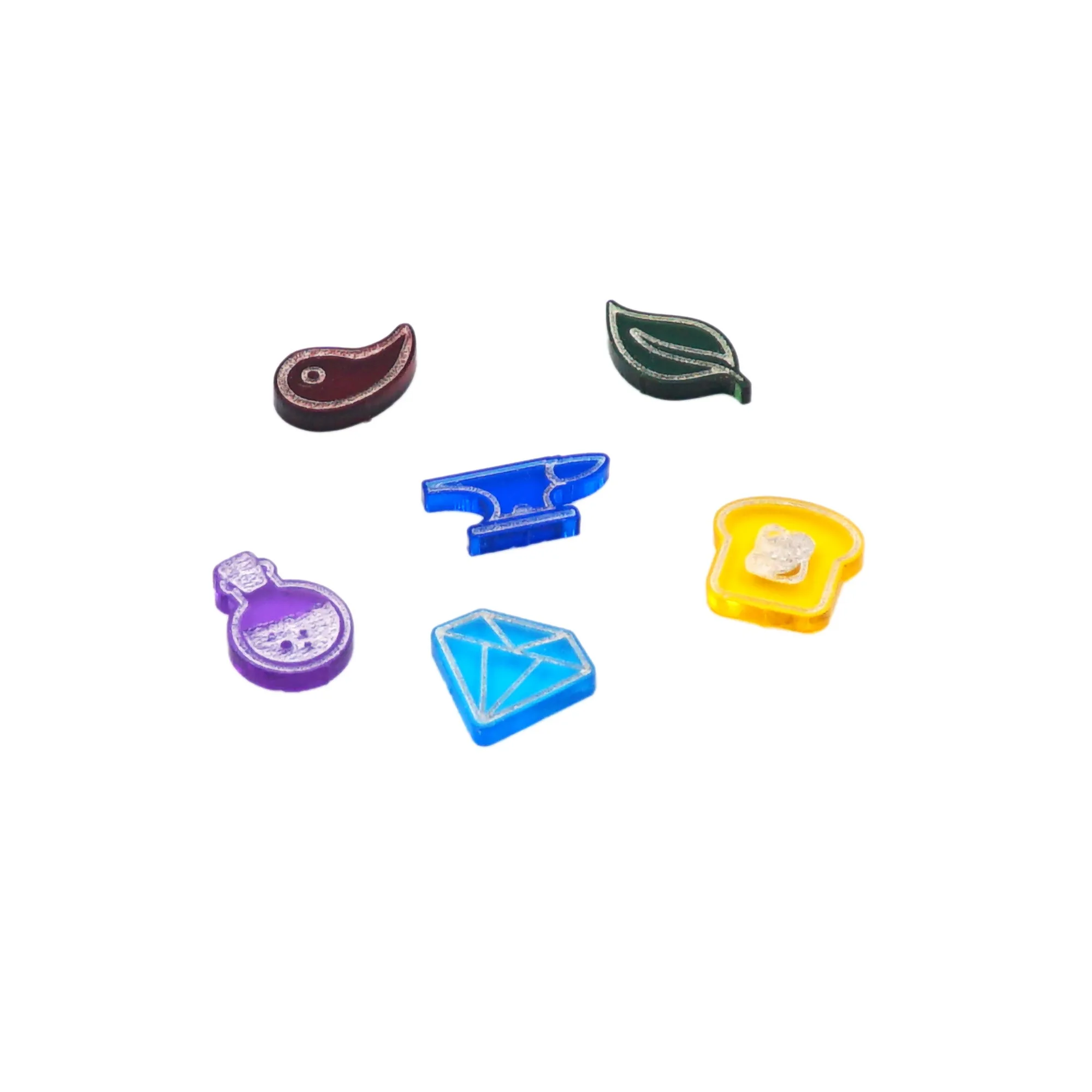 Adding Acrylic Tokens to Flamecraft: What You Get