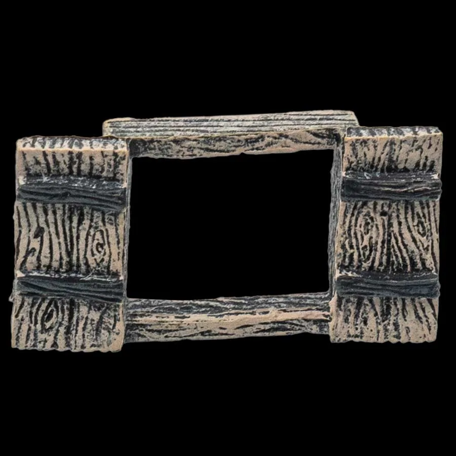 Open Rustic Shutters - Window Insert (Unpainted)