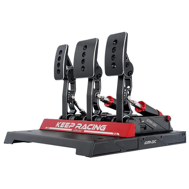 Simagic P1000-3 Pedal-Set – 3-Pedal Load Cell / Hall Modular System