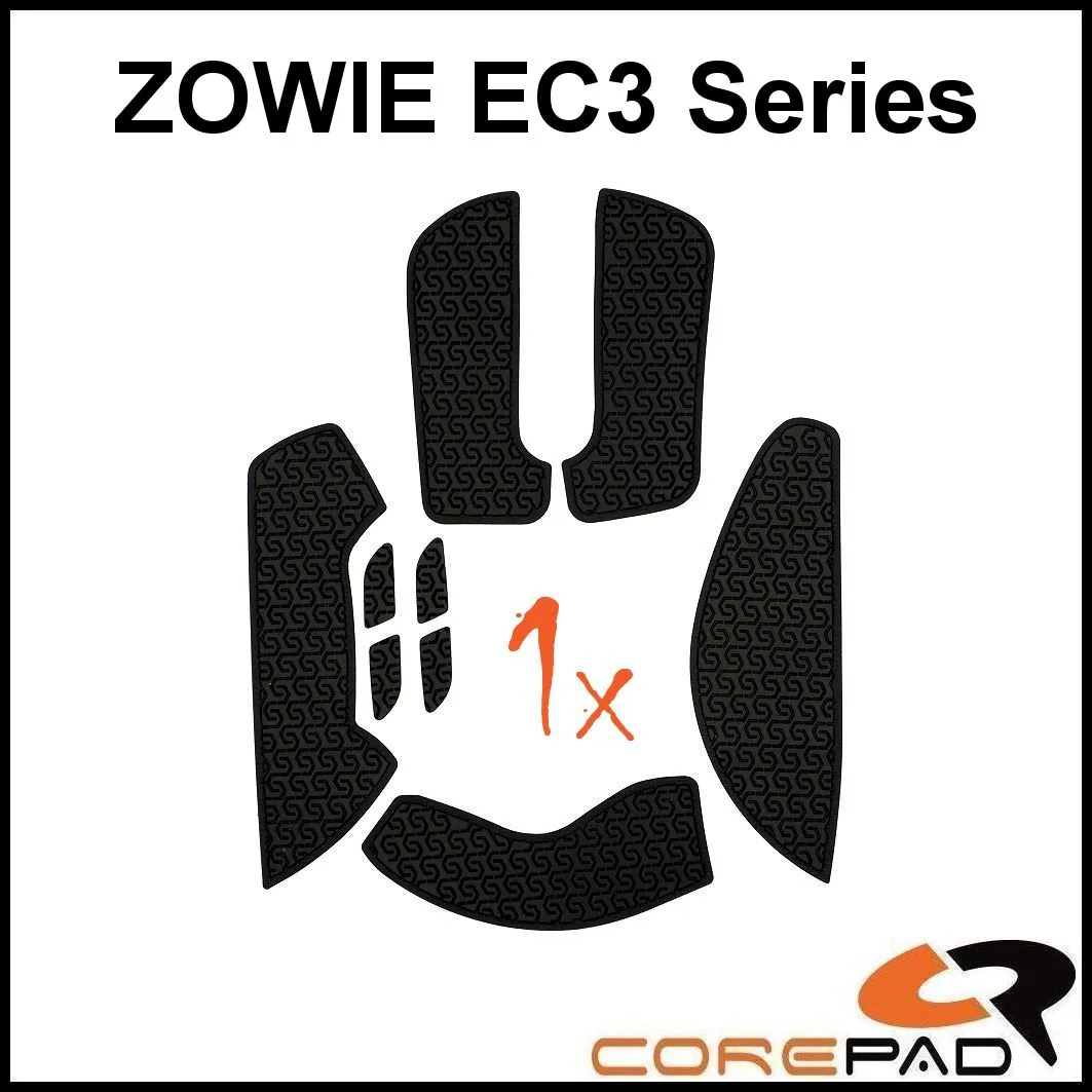 Corepad Grips for Zowie EC3 Series: Fit and Install Guide