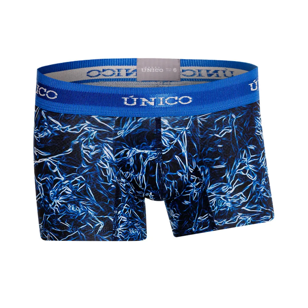 HISPÉLICO KIDS' MID-RISE BLUE BOXER BRIEFS