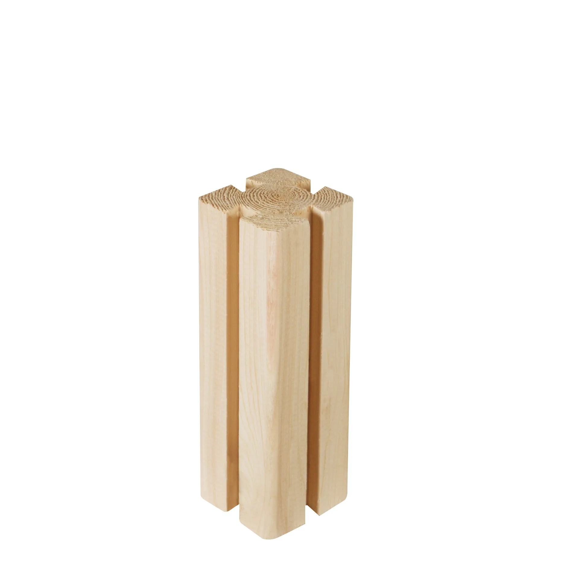 Discontinued Premium Cedar Short Post 8 in x 3 in x 3 in RCS3X3