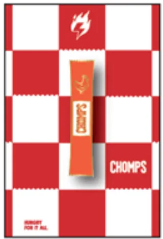 Chomps Stick Pins and Pens: Small Merch with Big Personality