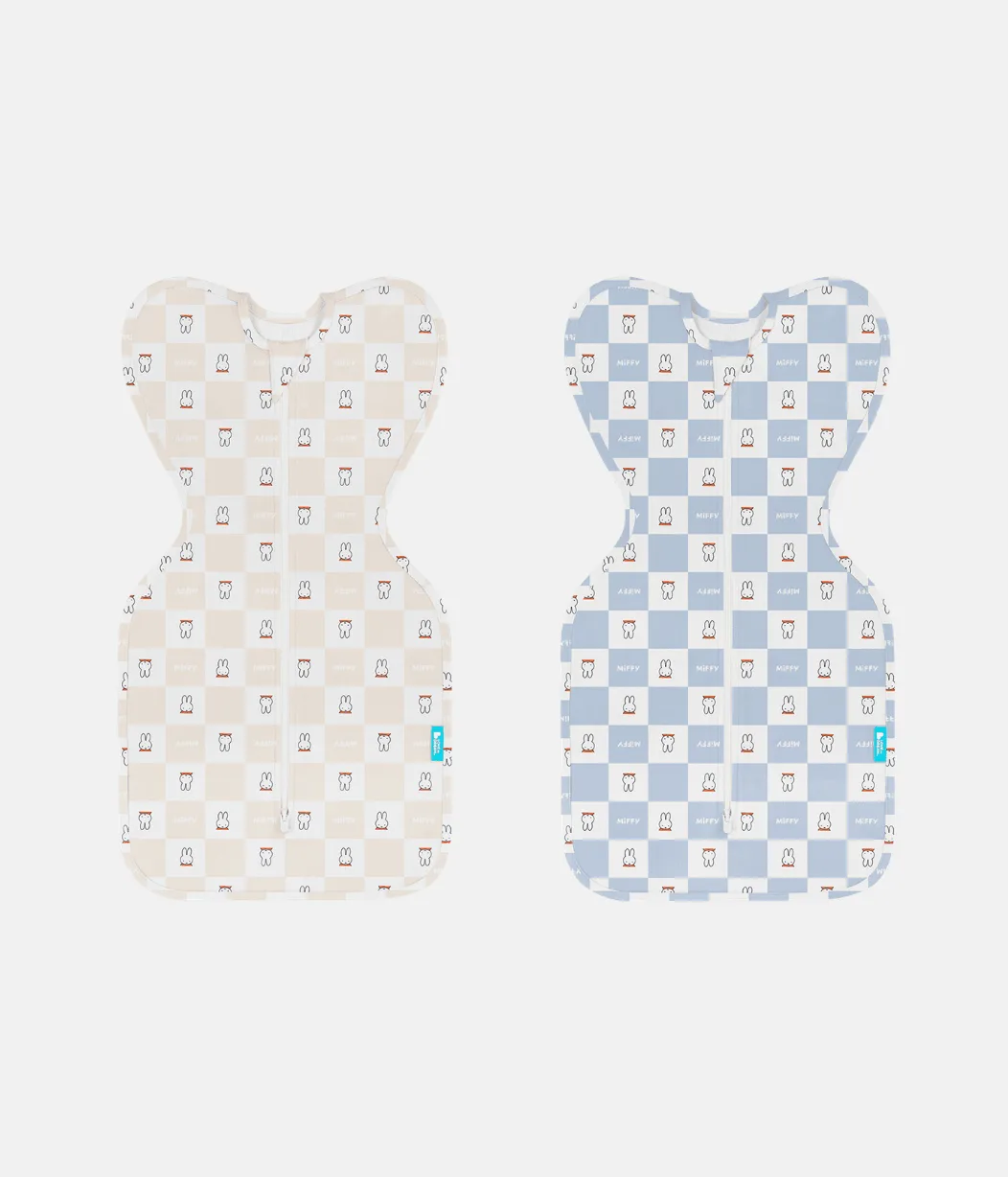 Miffy Swaddle Up 2 Piece Bundle | 1.0 TOG | Birch | Blue