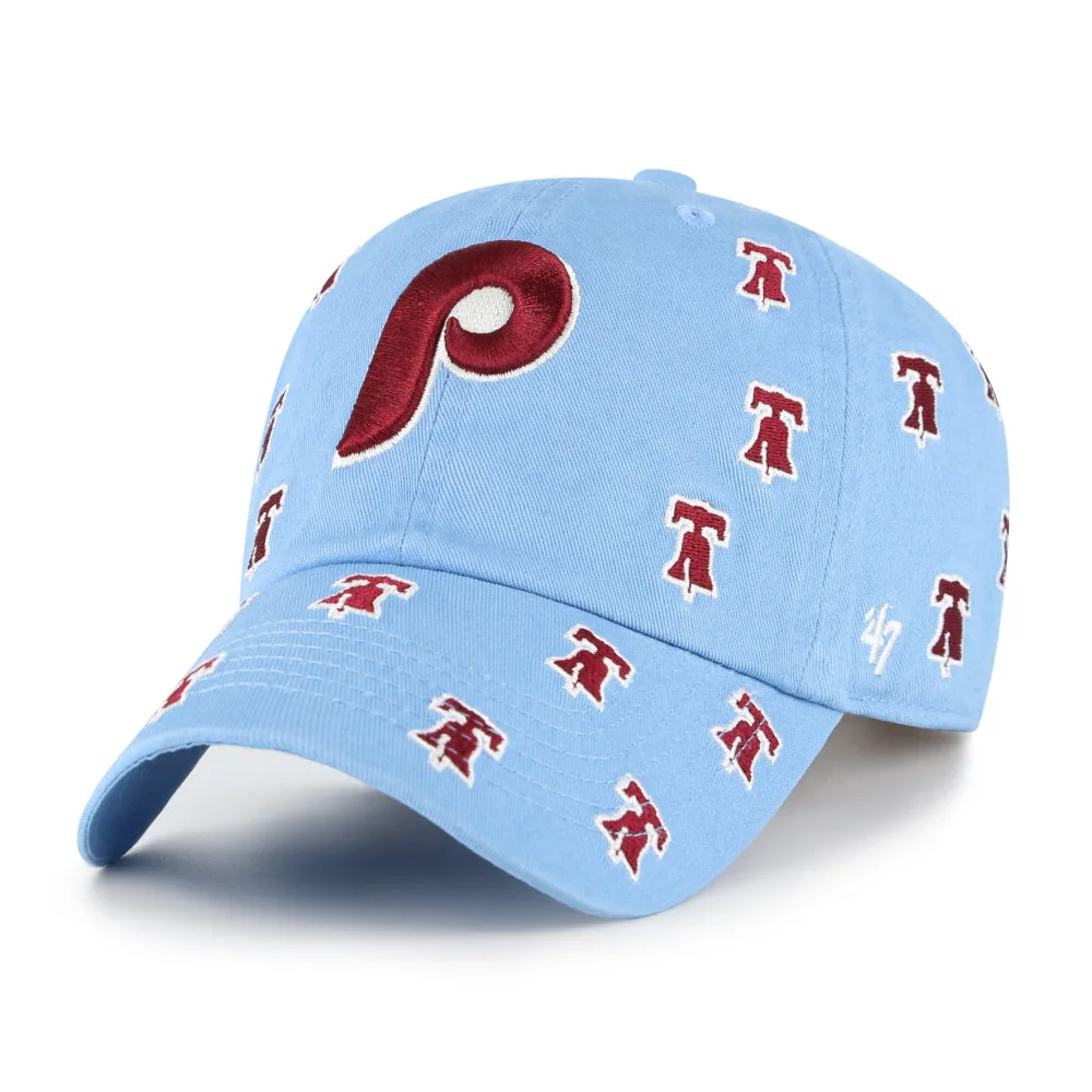 Passformleitfaden für die Philadelphia Phillies Confetti Cooperstown Bell Cap