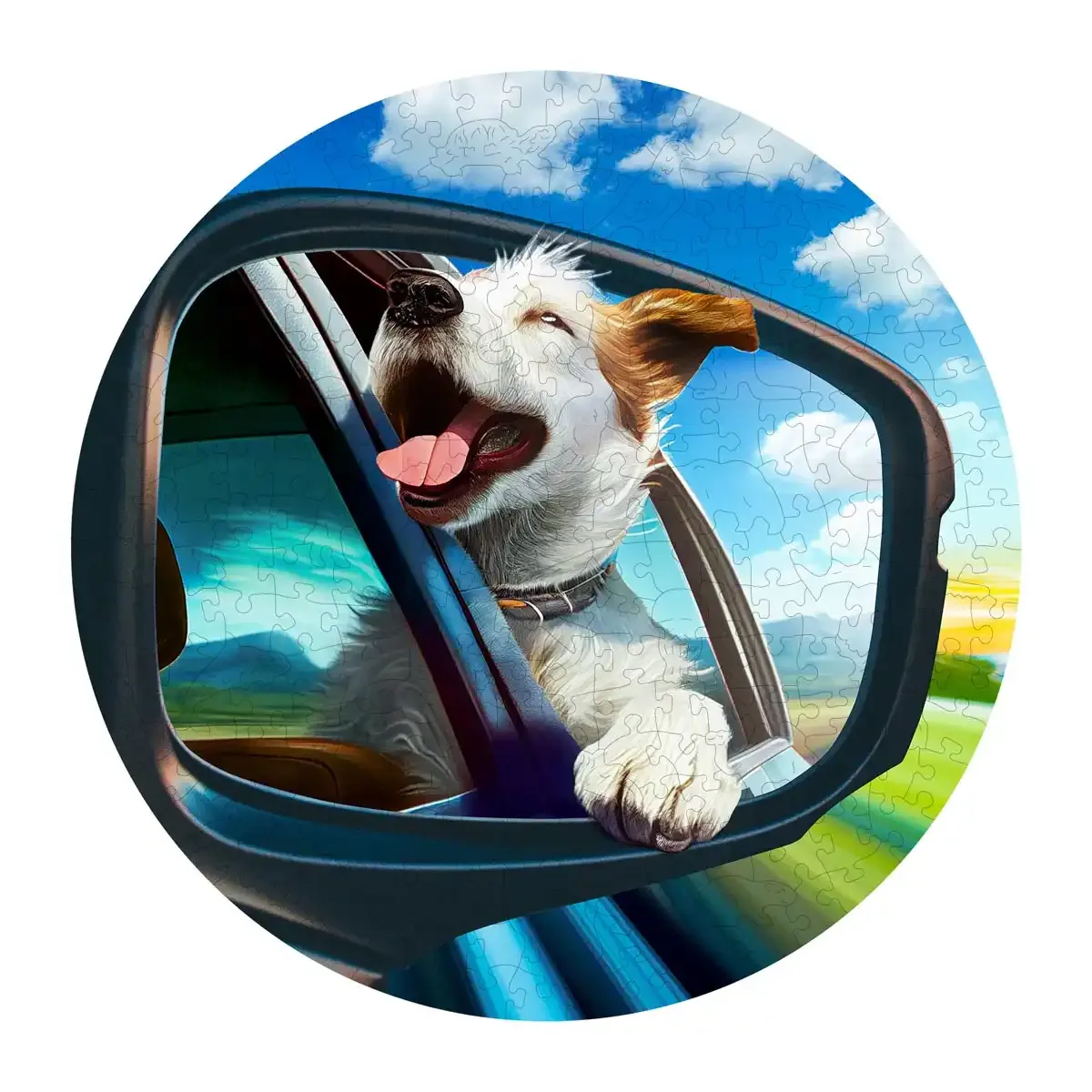 Happy Dog 250 Wooden Puzzle