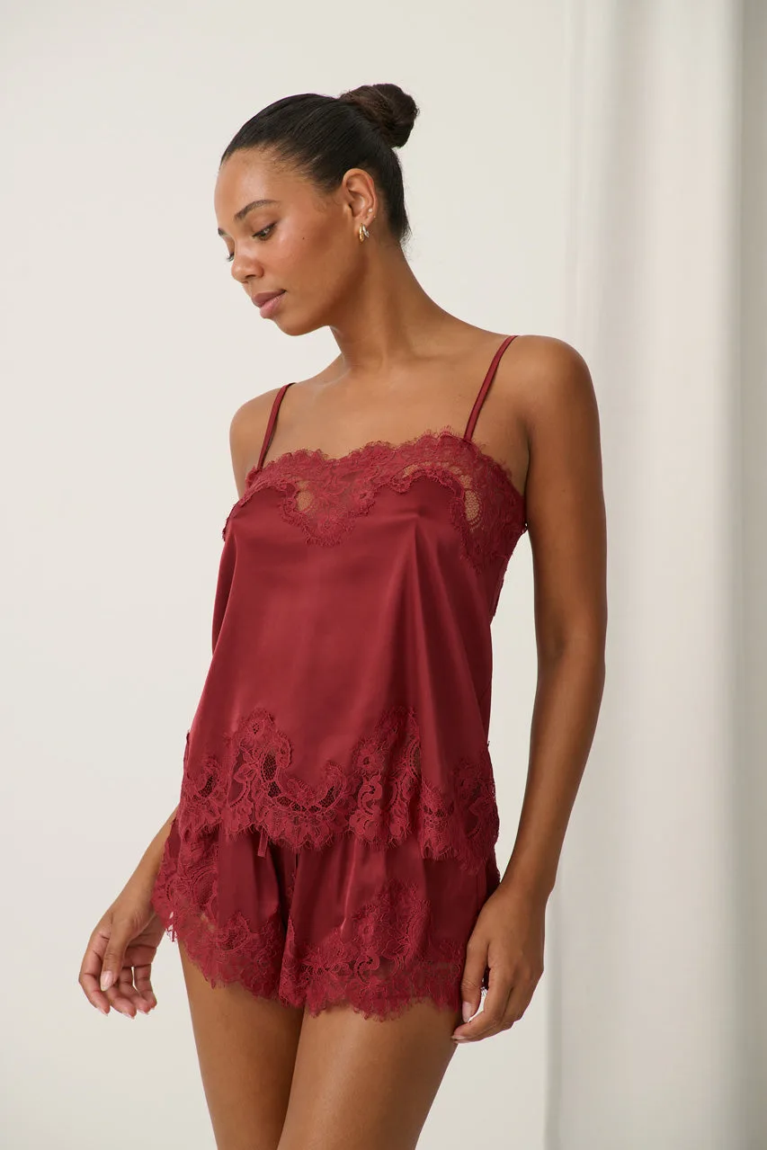 Camisole Olivia Rhubarbe