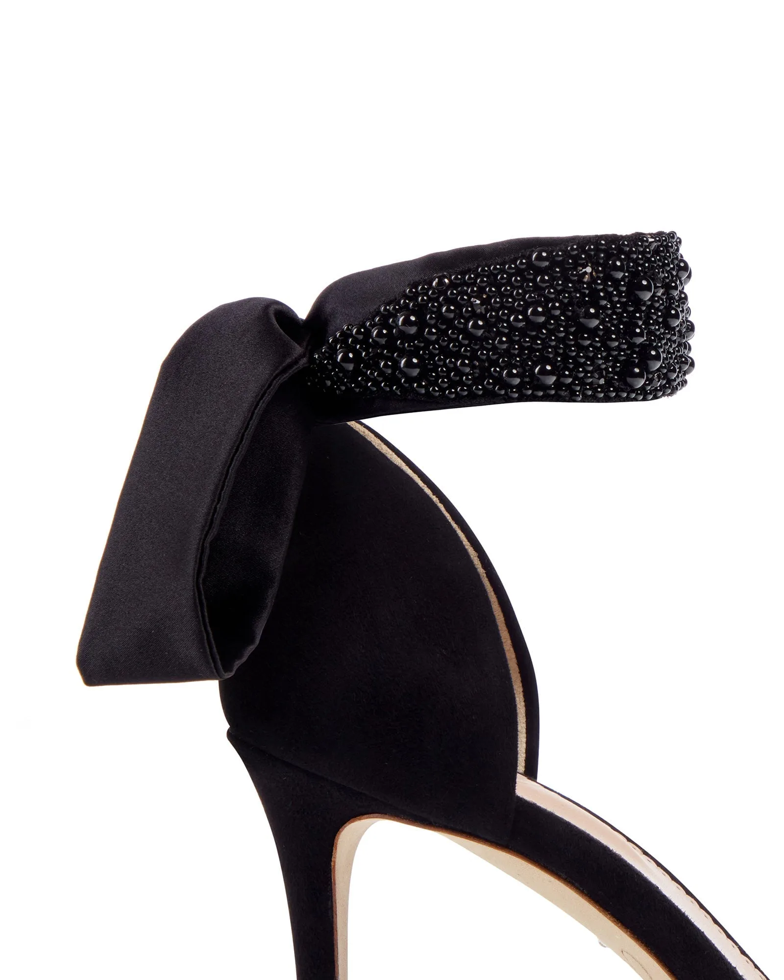 How to Style Black Satin Accessories with Pearl Details