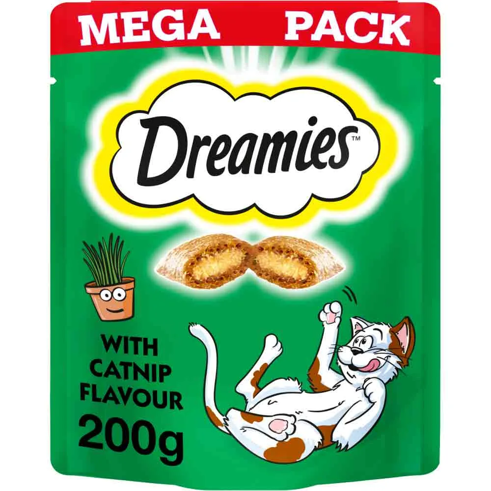DREAMIES Cat Treats with Catnip - 200g