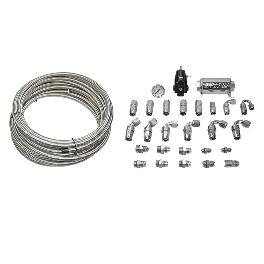 6代 Camaro SS/ZL1、CTS-V3、PTFE 回油管路套件,8AN 進油,6AN 回油