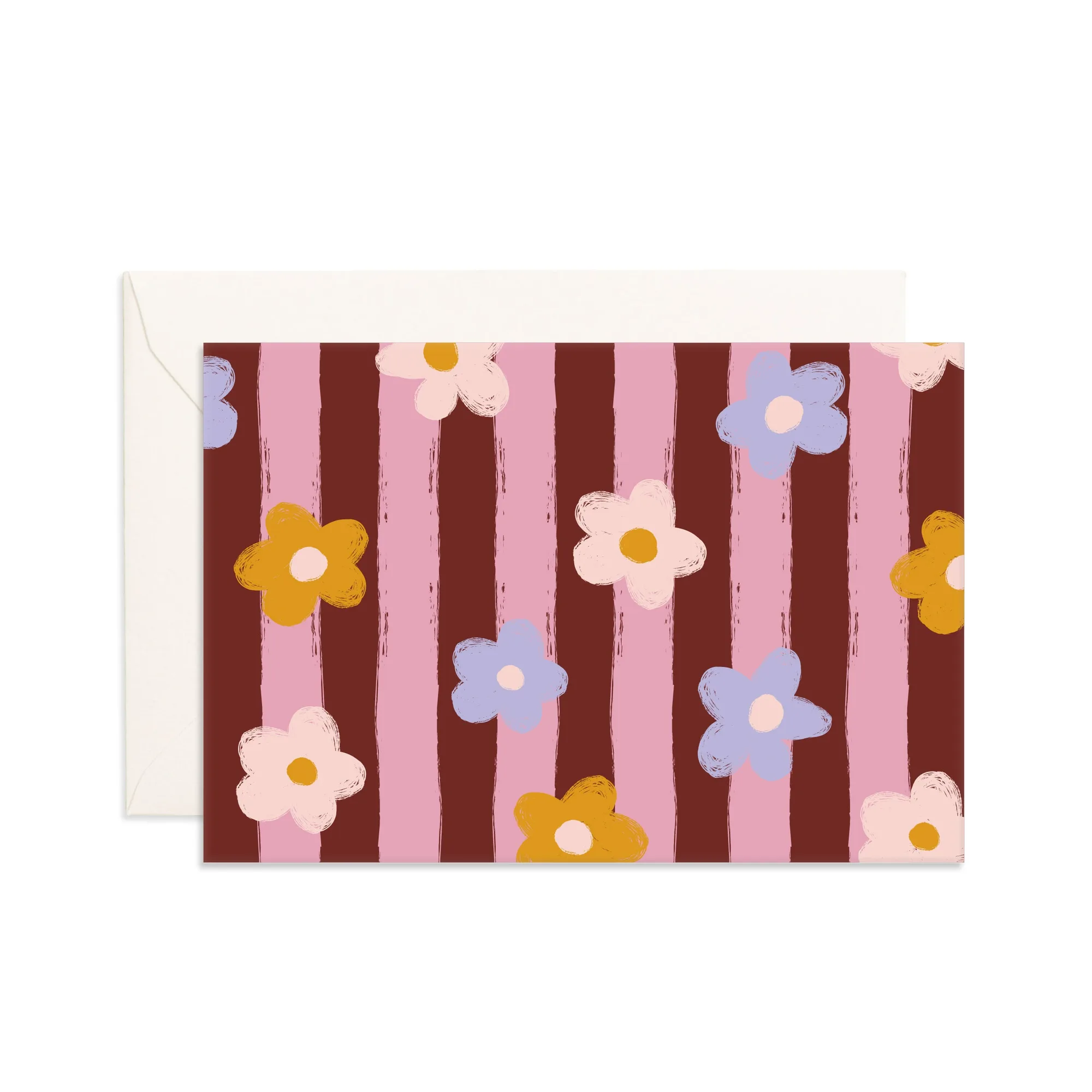 Daisy Stripe 迷你賀卡