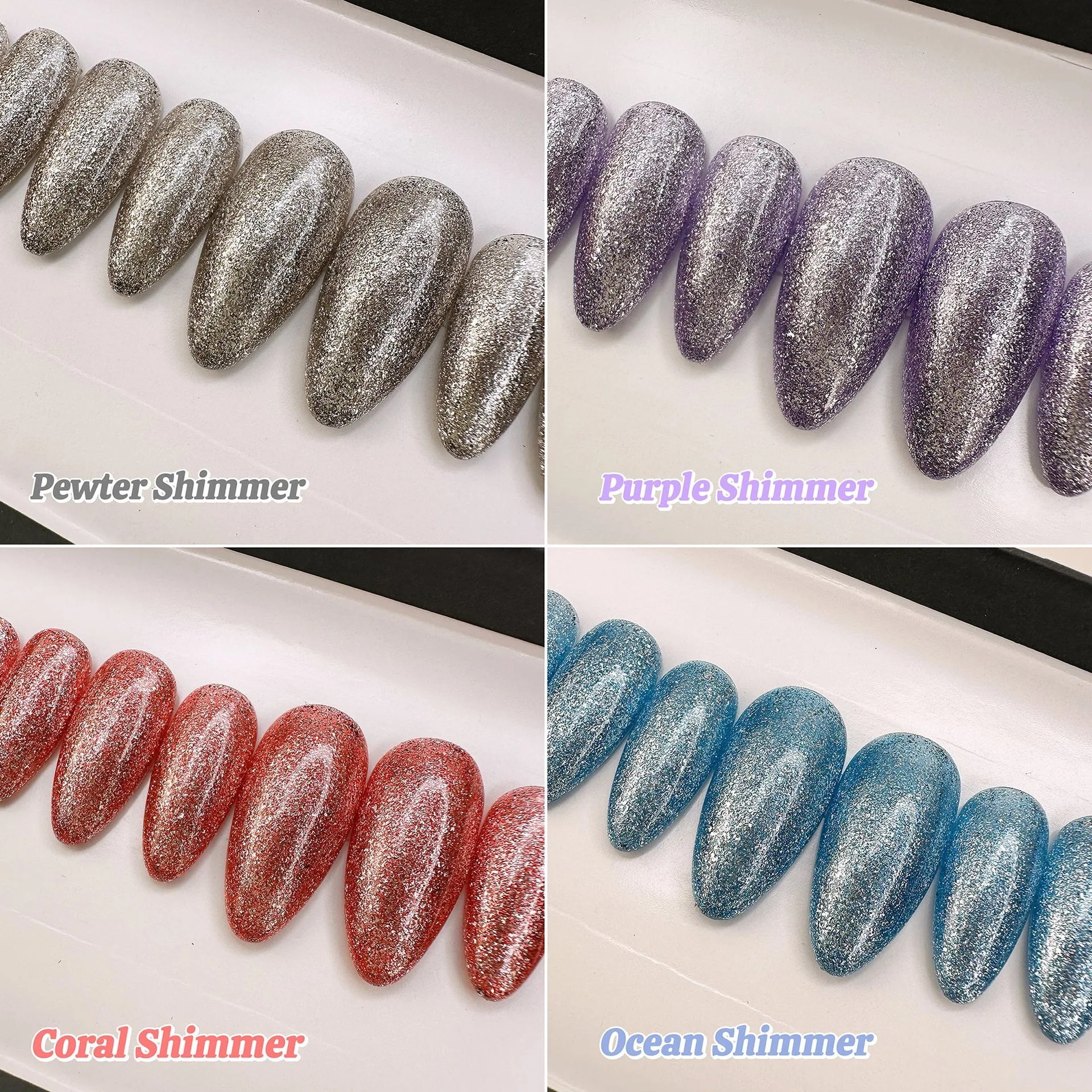 Gullfolie vs Cat Eye Press-On Negler: Hvilken finish er mer luksuriøs?