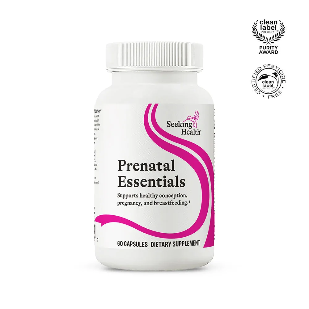 Prenatal Essentials MF: A Guide to Methyl-Free Prenatal Vitamins for MTHFR Mutations