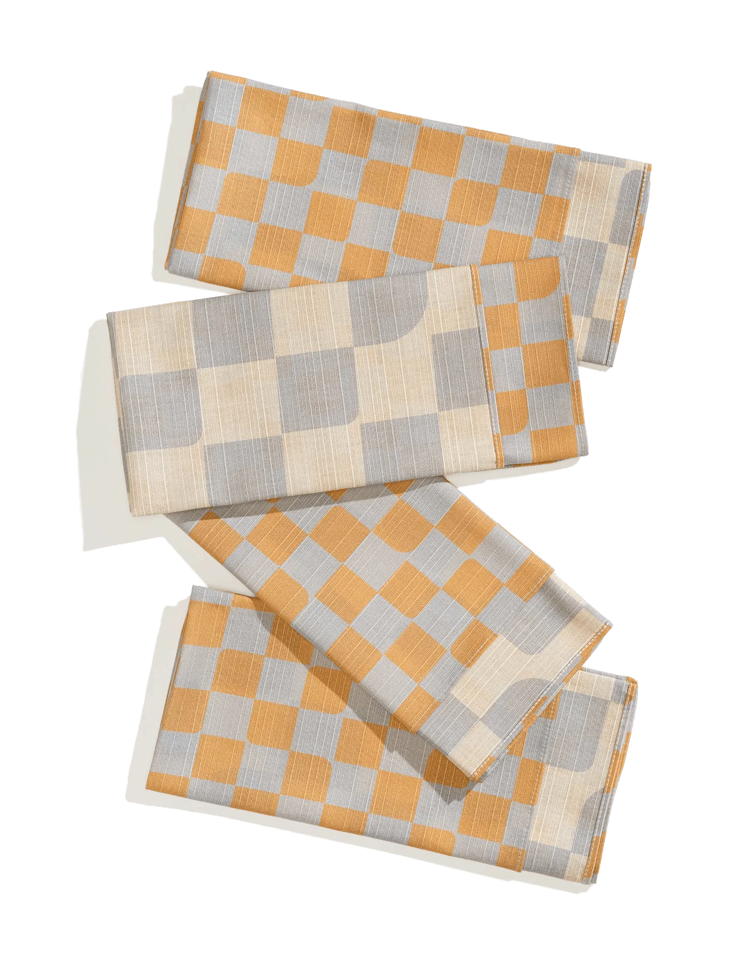 Dinner Napkins Double Sided Checker - Quiet Season