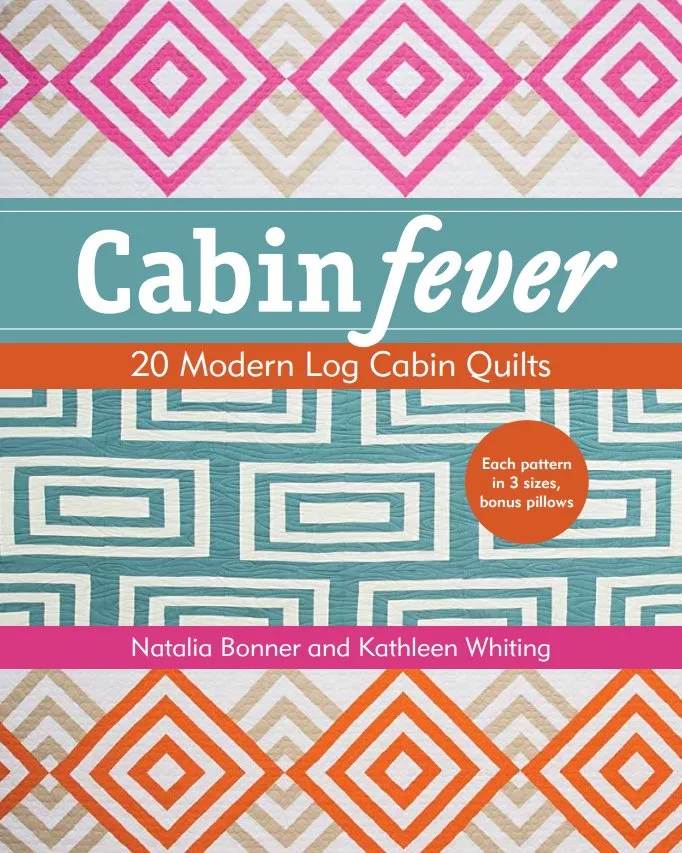 Libro Cabin Fever Quilt: 20 patrones modernos de log cabin