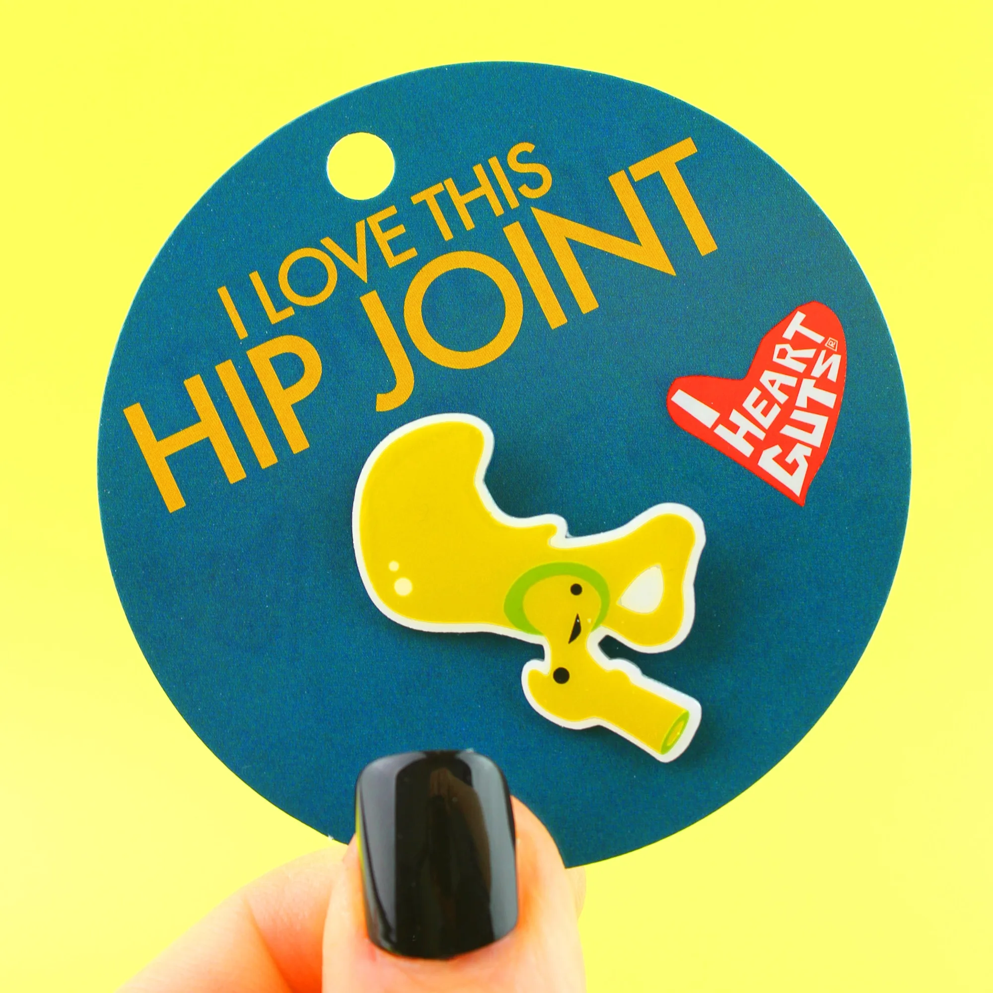 Hip Joint Lapel Pin - Love This Hip Joint Replacement Surgery Funny Gift