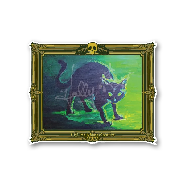 "9 Lives No. 8" Sticker