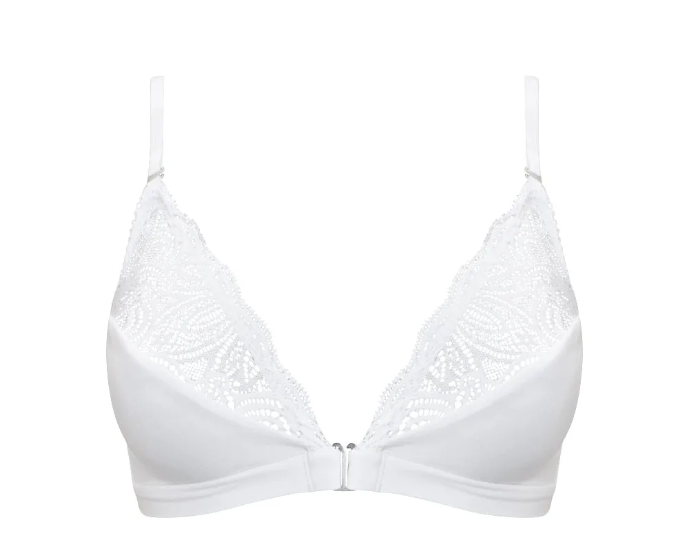 Lotus White Soft Bra