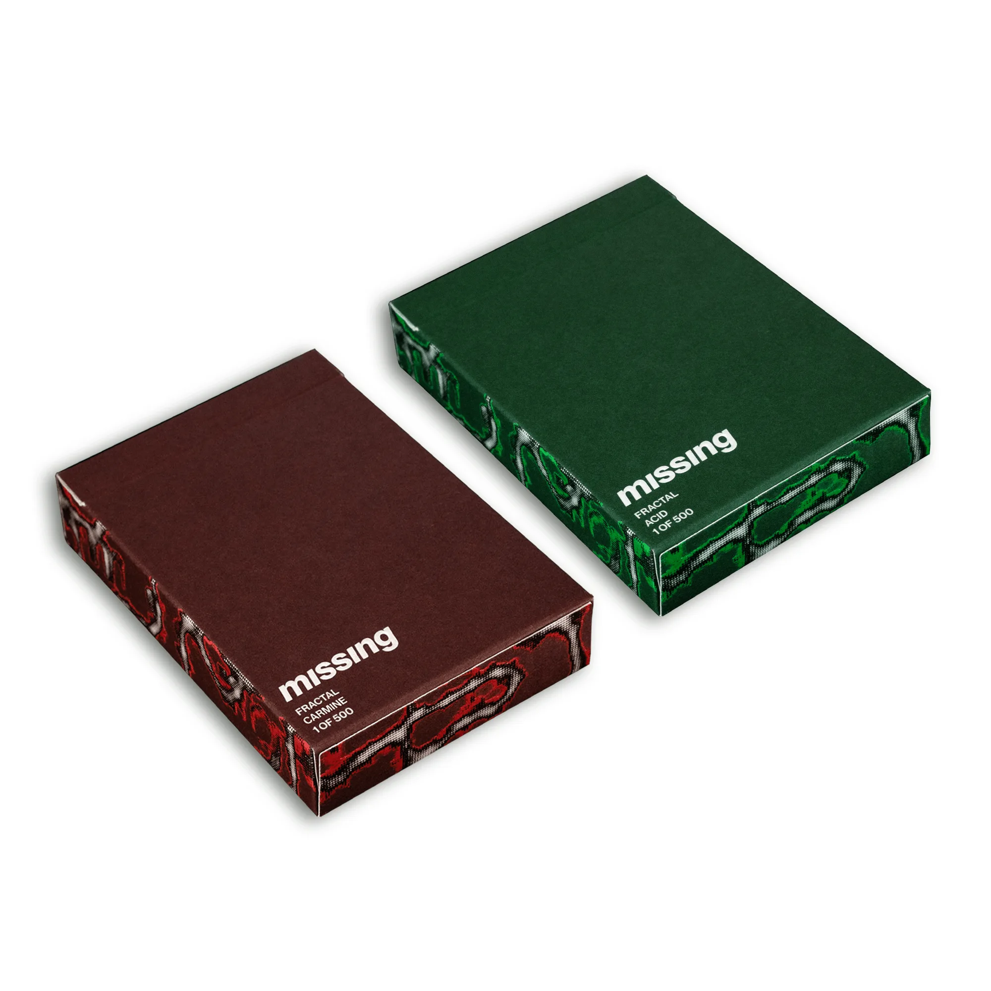 Fractal Acid vs. Carmine: Missing's Art Deck im Vergleich