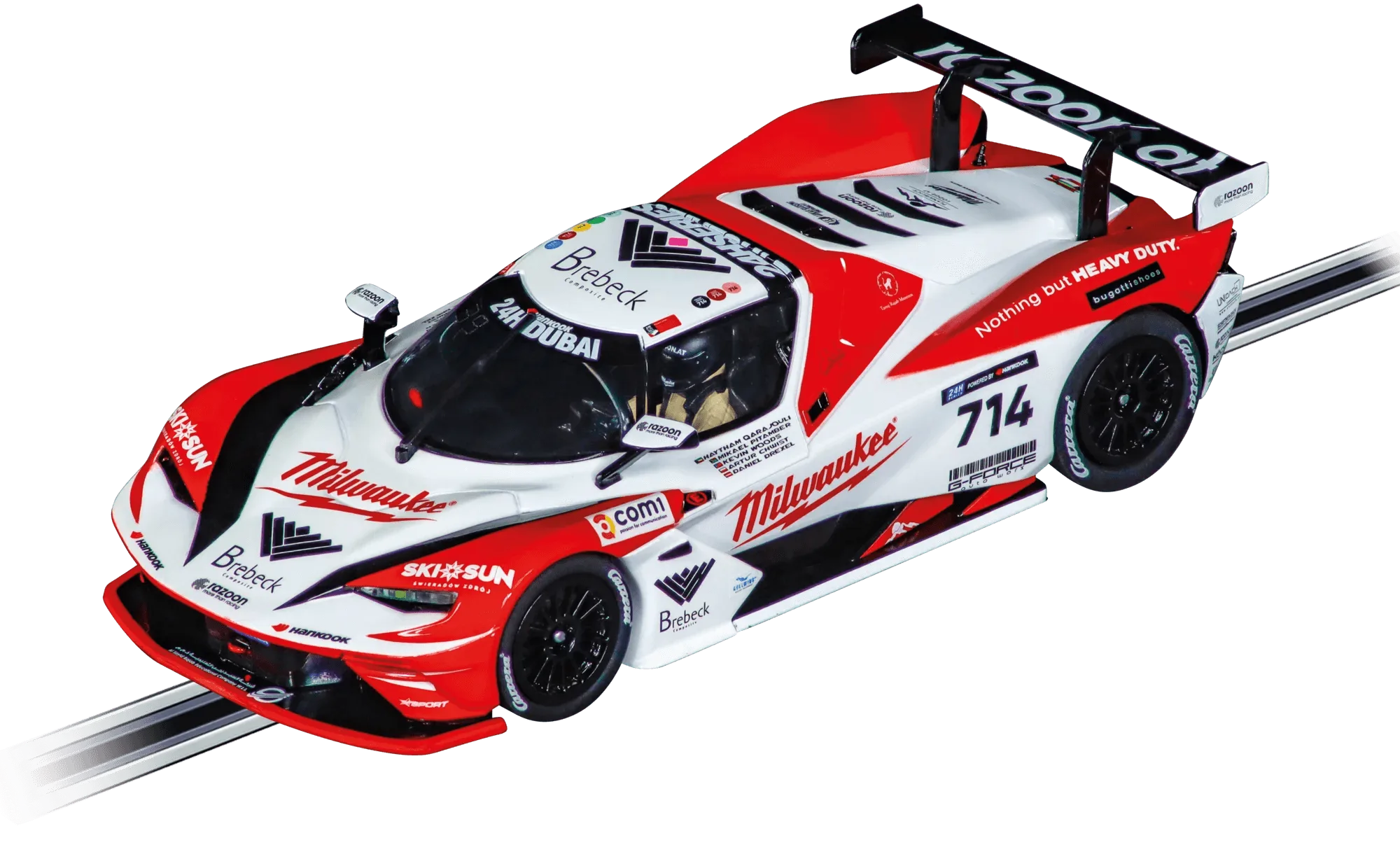 KTM X-Bow GTX "Razoon - more than Racing," No.714", Dubai 24h 2024