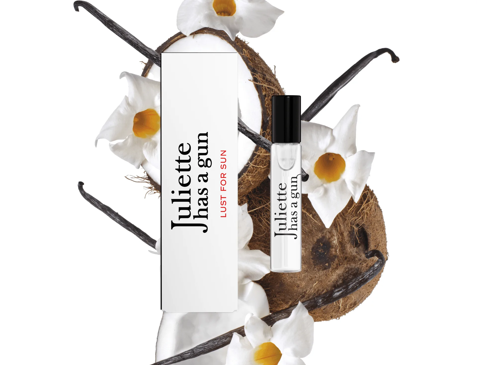 Amostra Lust For Sun: Teste de fragrância frutada