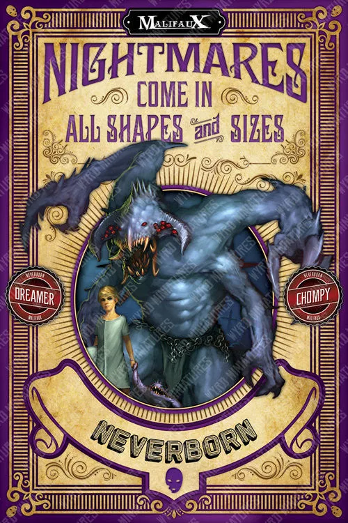 Malifaux Poster: Neverborn, Nightmares