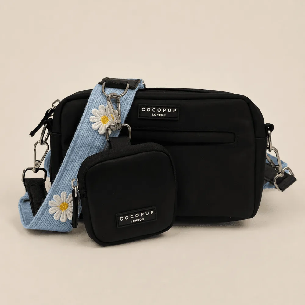 Dog Walking Bag Bundle - Blue Daisy Dream