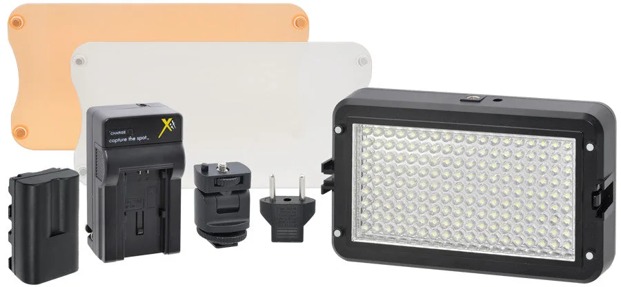 Xit Professionelles tragbares LED-Videolicht mit Hardcase