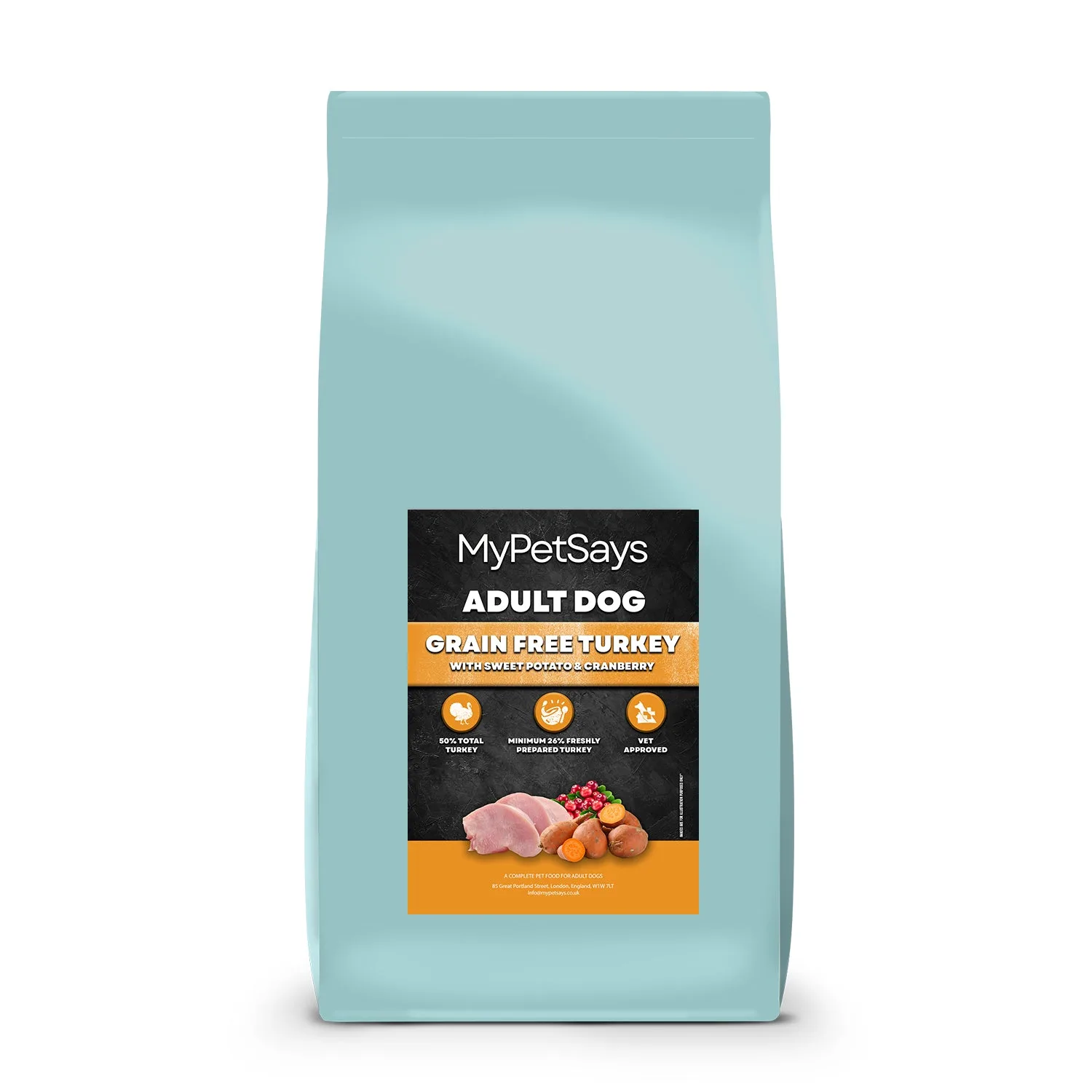 Turkey & Cranberry Dog Food for Allergies