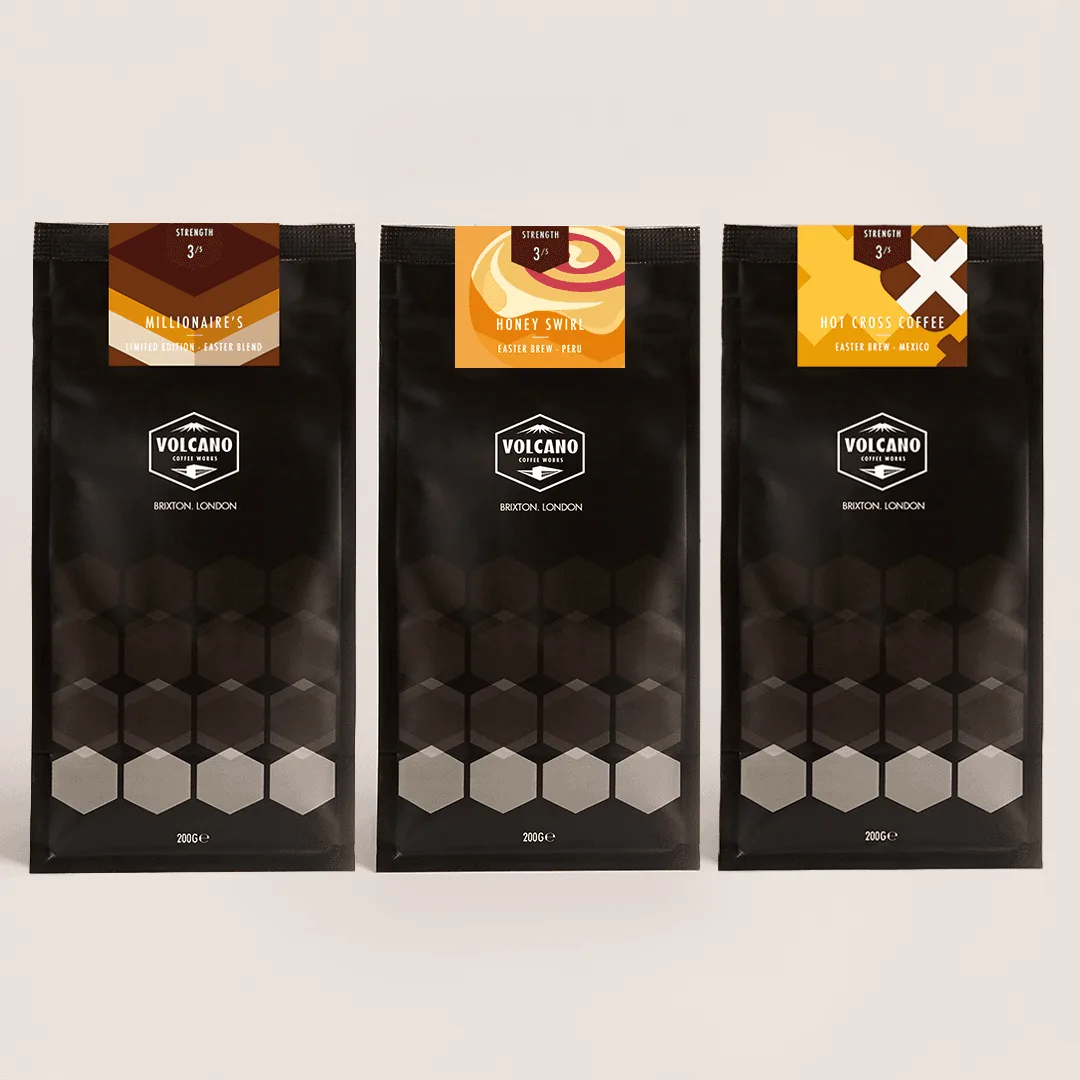 Easter Coffee Trio Review: A Seasonal Delight from Volcano Coffee Works