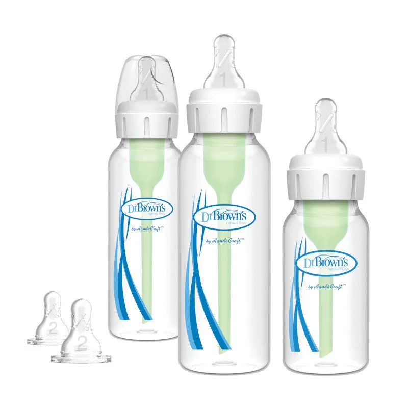 Dr Brown's Kit de démarrage Options+ à col étroit