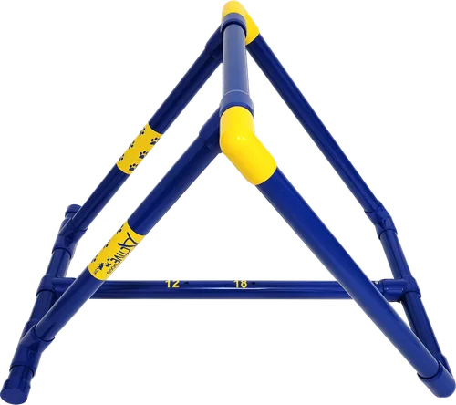 Base Teeter vs base de baloiço ajustável para agilidade canina