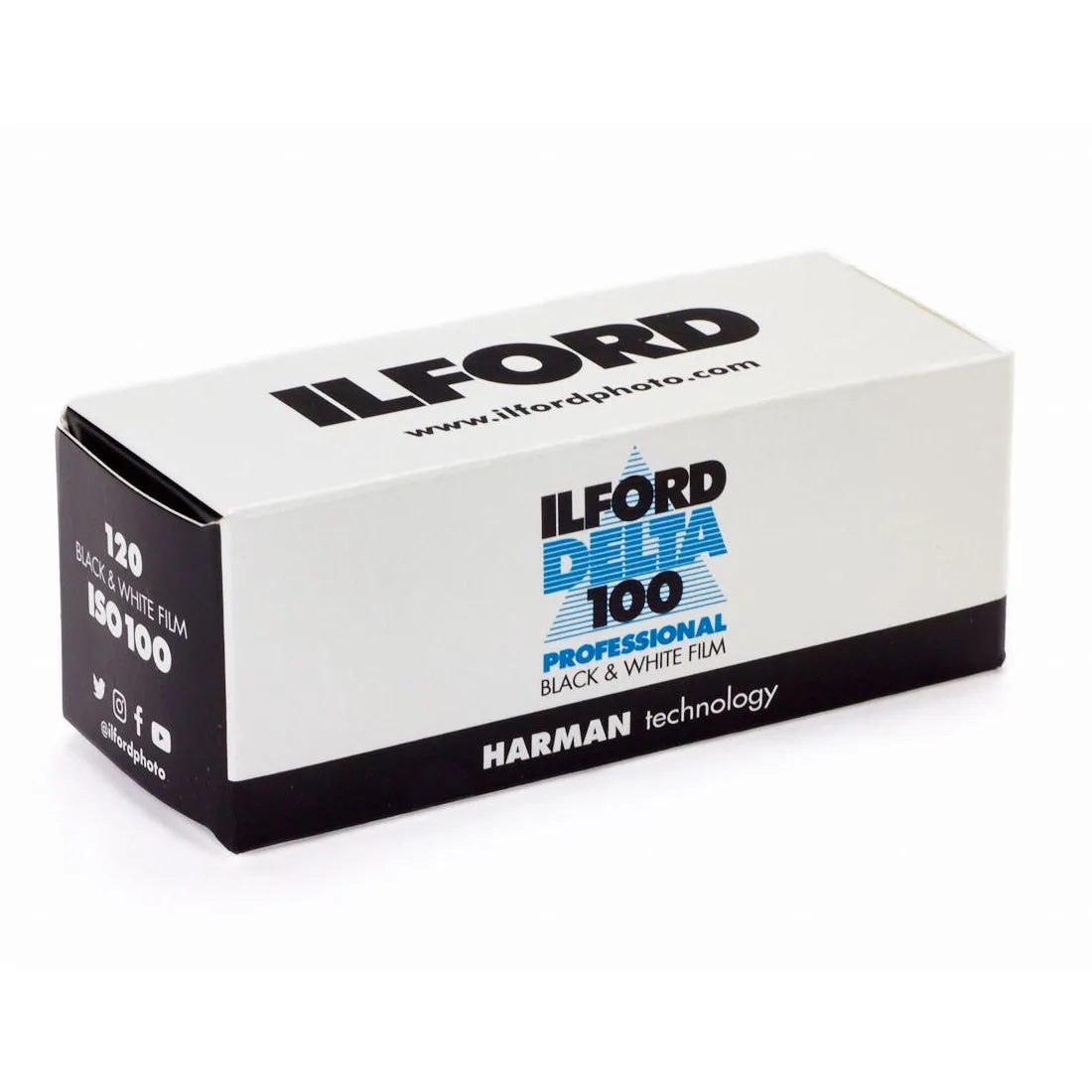 Película negativa profesional en blanco y negro Ilford Delta 100 - Rollo 120