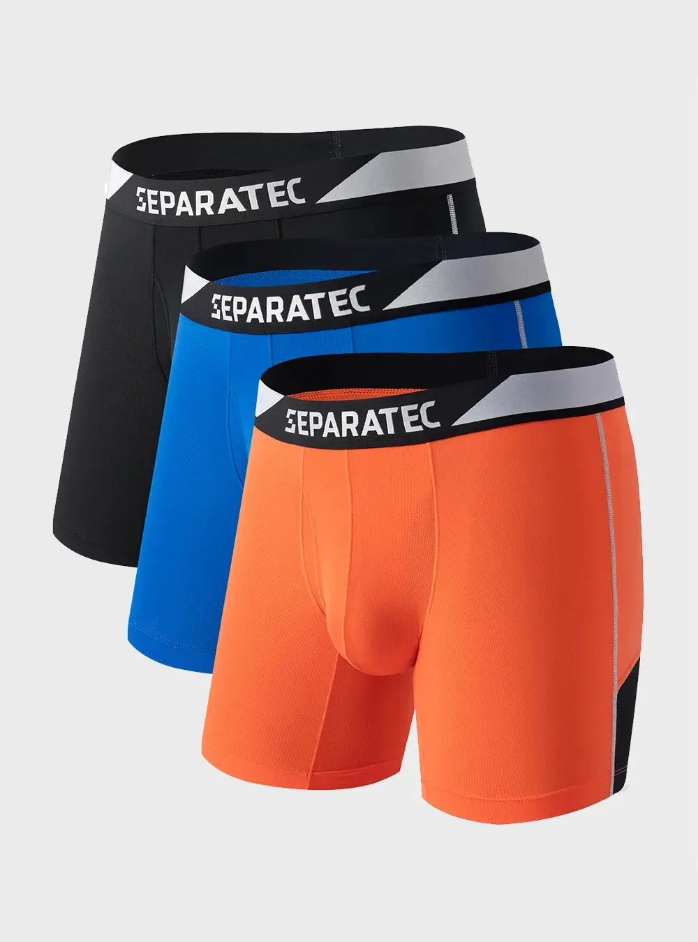 Boxer Briefs CradleFit Pouch con apertura in mesh a rapida asciugatura 3 Pack