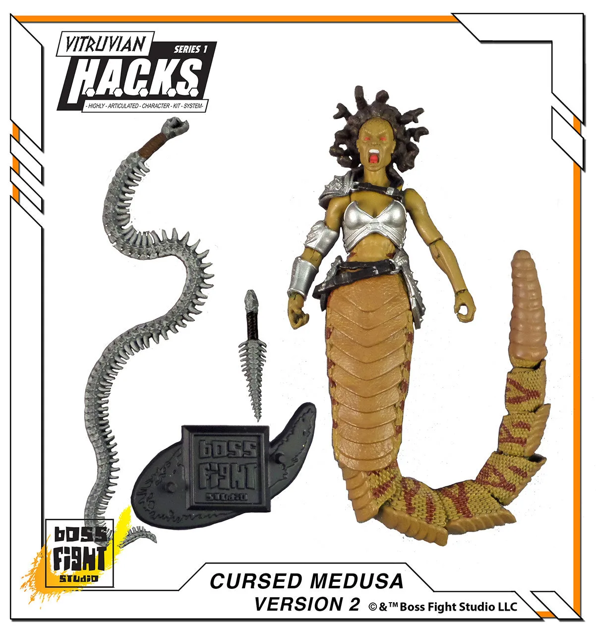 Vitruvian H.A.C.K.S. Akční figurka: Prokletá Medúza - verze 2