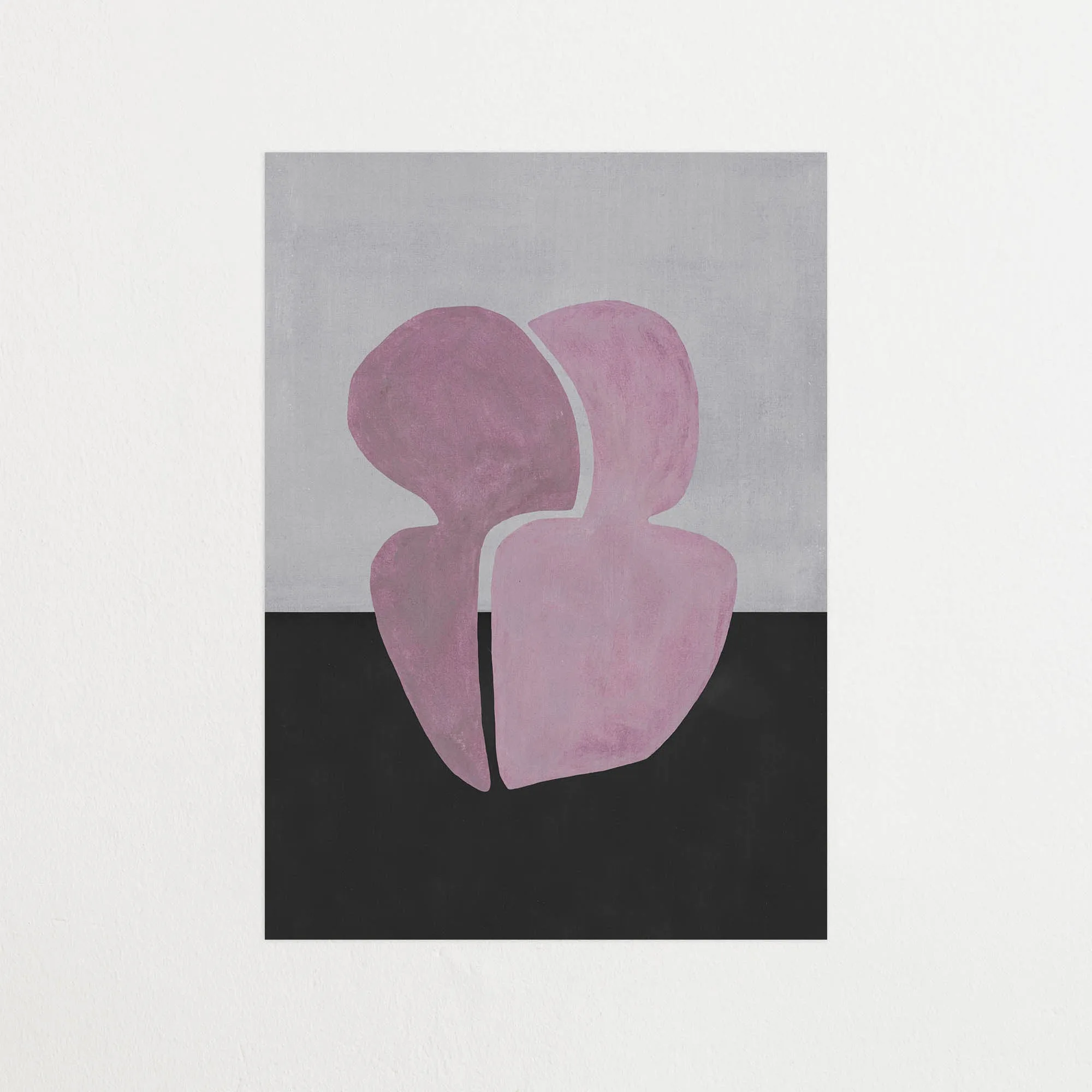 Lienzo o póster para una pared rosa