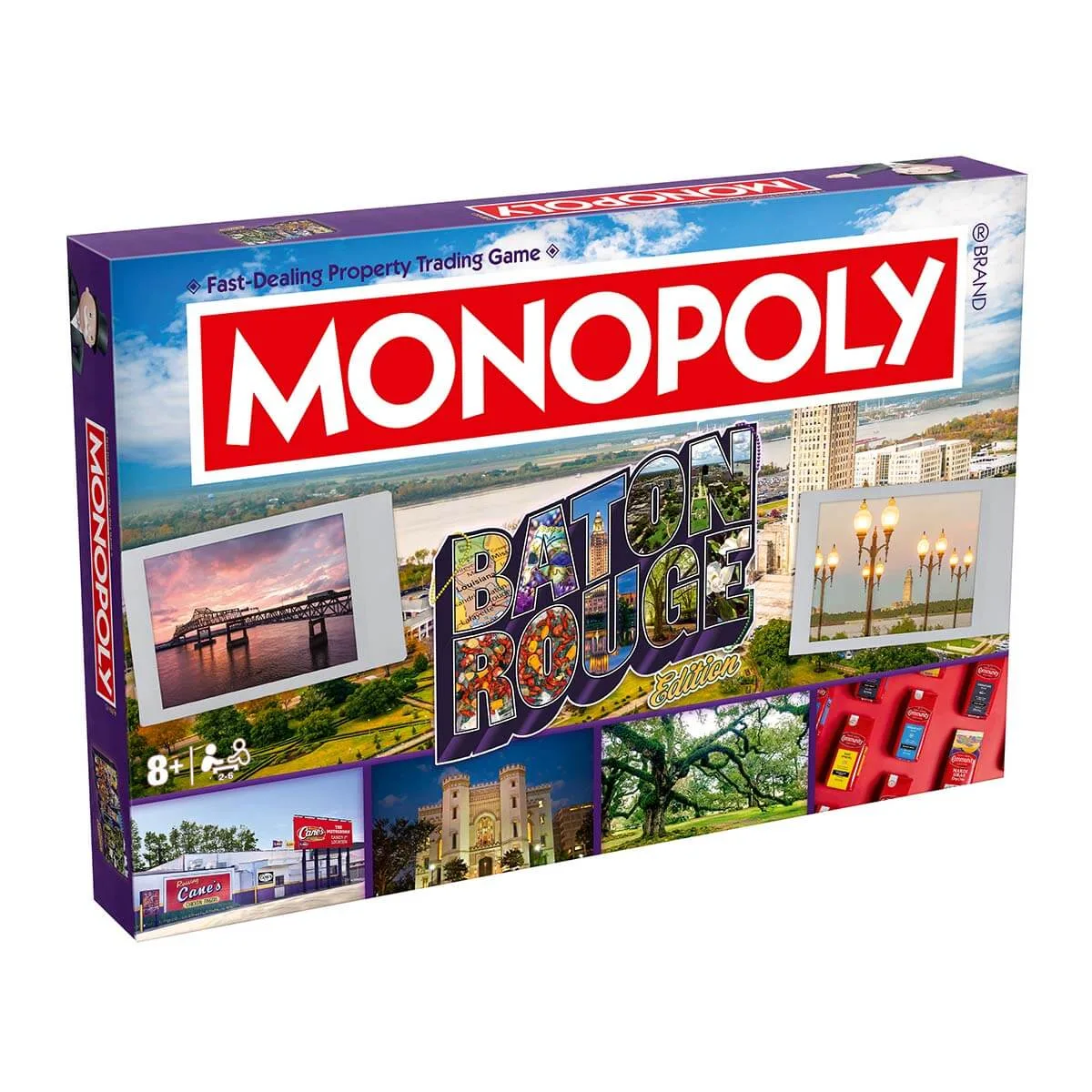 Baton Rouge, LA Monopoly Board Game