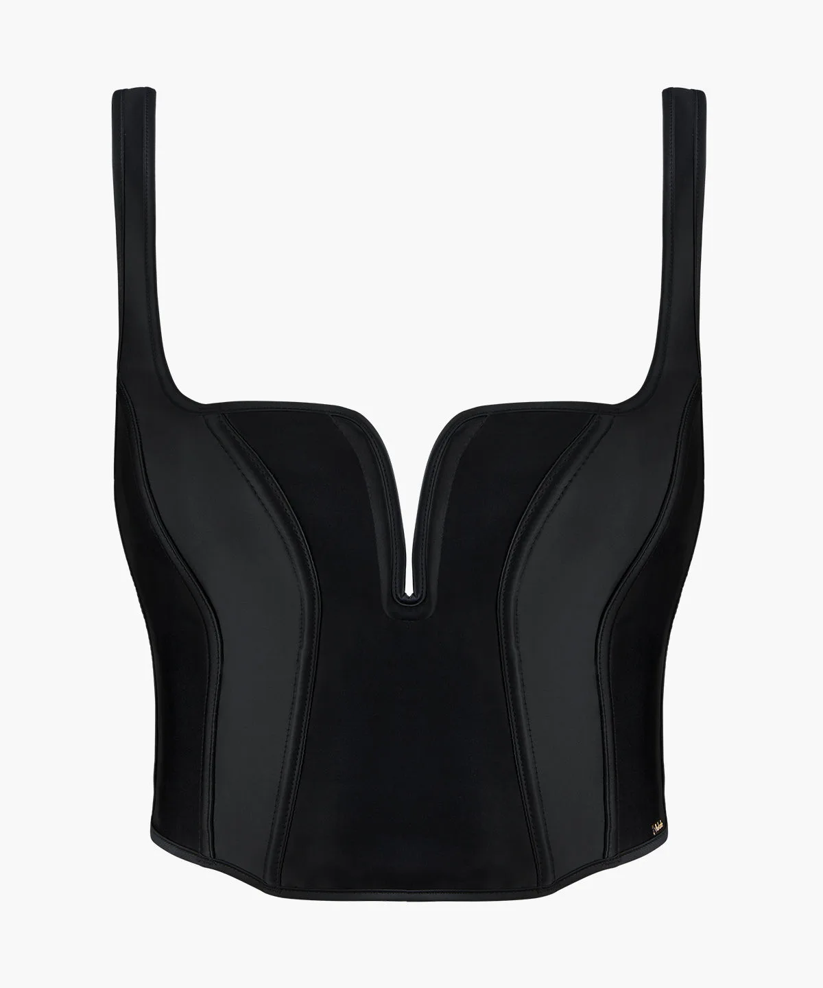 Iconic Allure Bustier Black