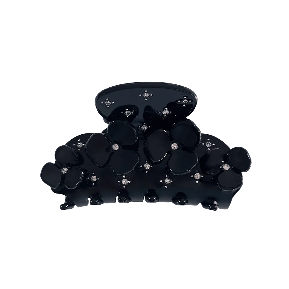 JOAN clip in Black Crystal