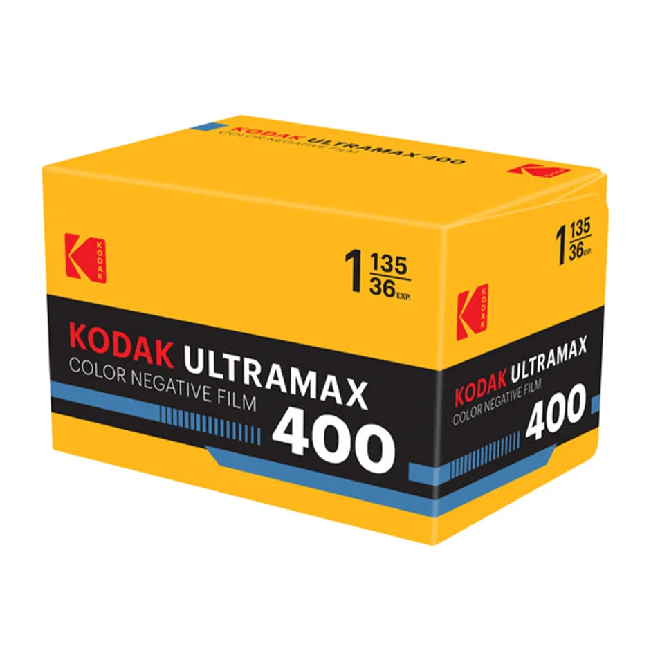 Kodak UltraMax 400 Color Negative Film - 35mm Roll Film, 36 Exposures (ISO 400)
