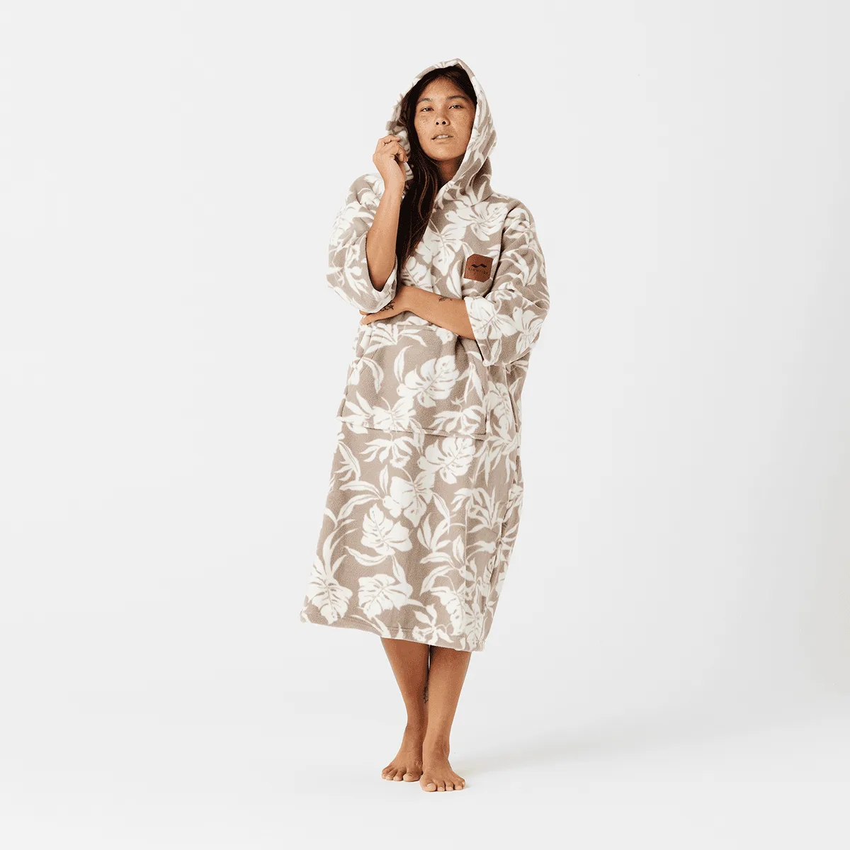 Hauke Chilling Fleece Poncho