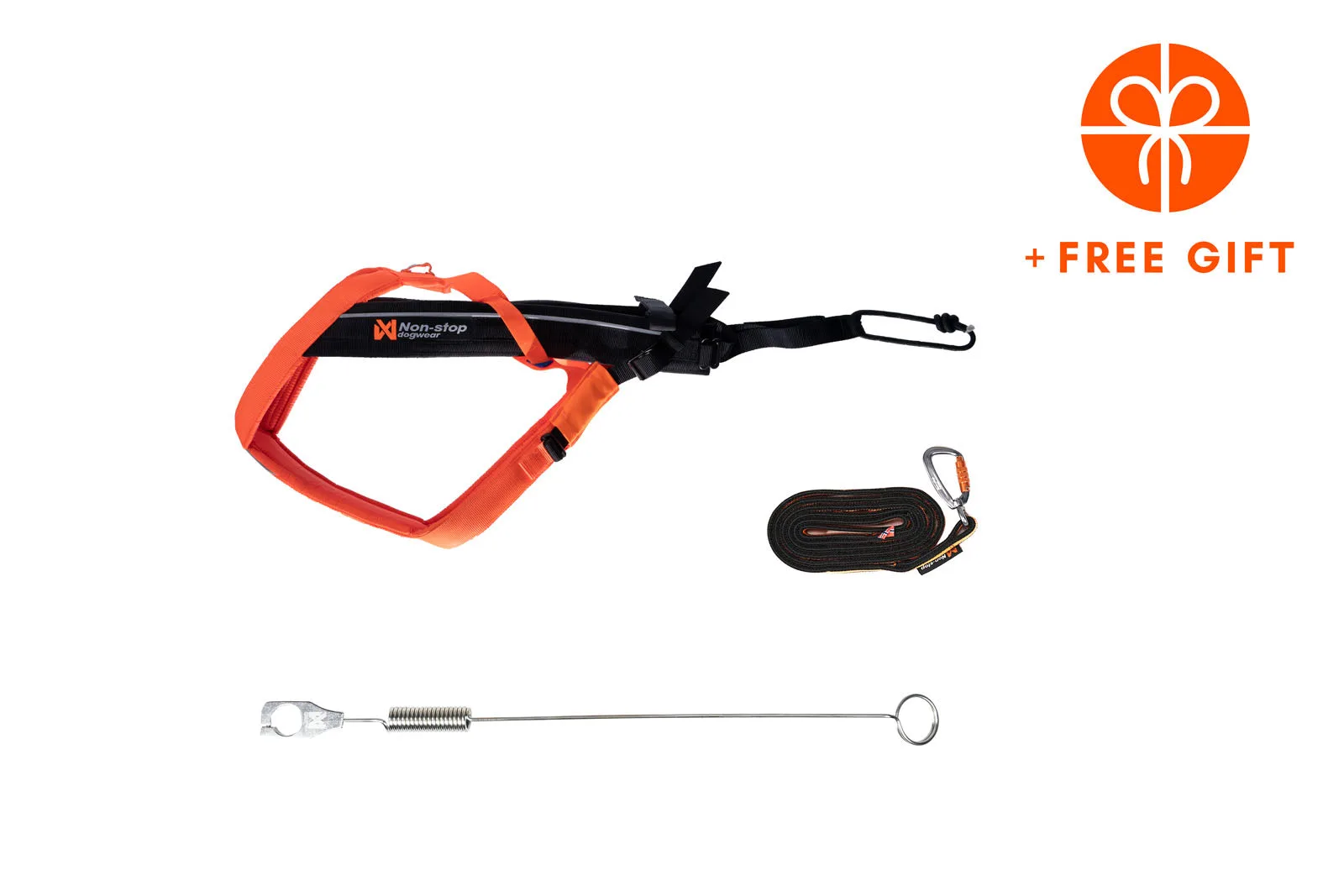 Biking-kit Zwart/oranje