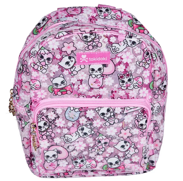 Tokidoki กระเป๋าเป้ใส Cherry Blossom Cats