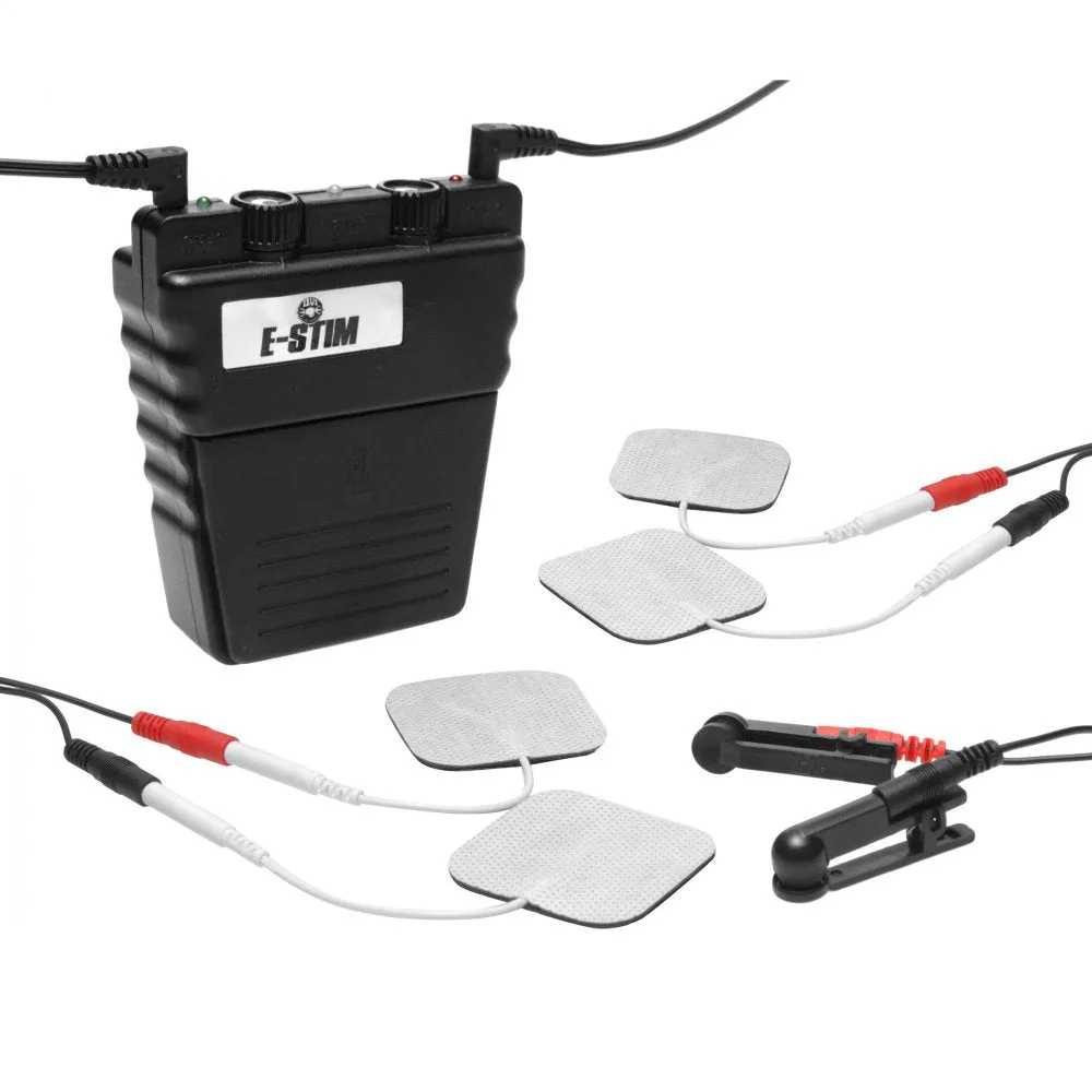 Zeus Beginner Electrosex Kit Entry Level E-Stim Bondage Set