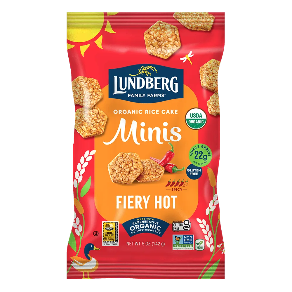 Organic Fiery Hot Rice Cake Minis