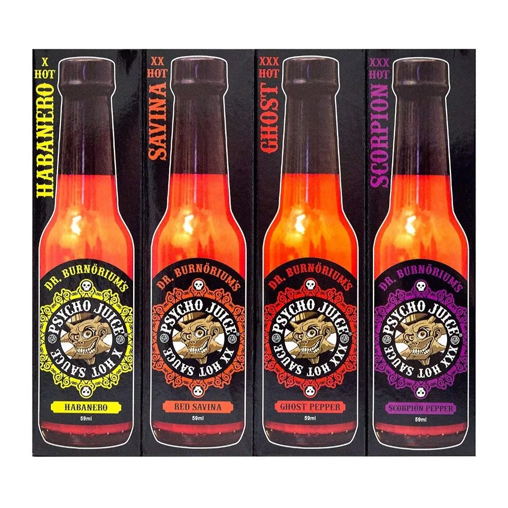 *PSYCHO JUICE Mini Four Pack - 4 x 59ml bottles