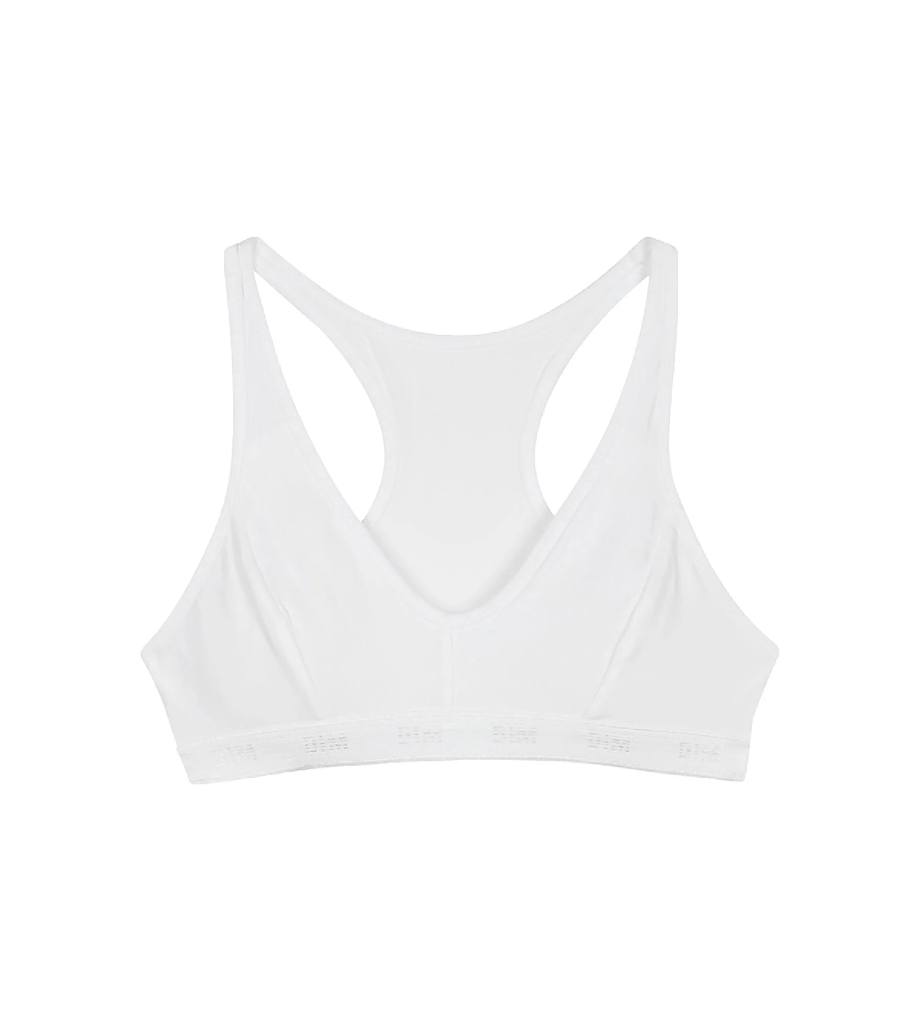 Reggiseno sportivo bianco DIM Pocket Micro Girl