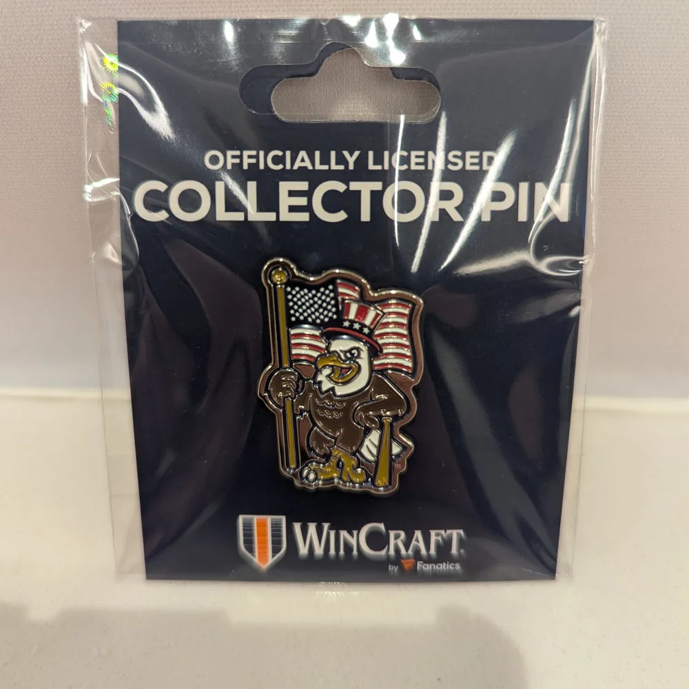 Somerset Patriots Somerset Semiquincentennials Full Body Eagle Logo Pin