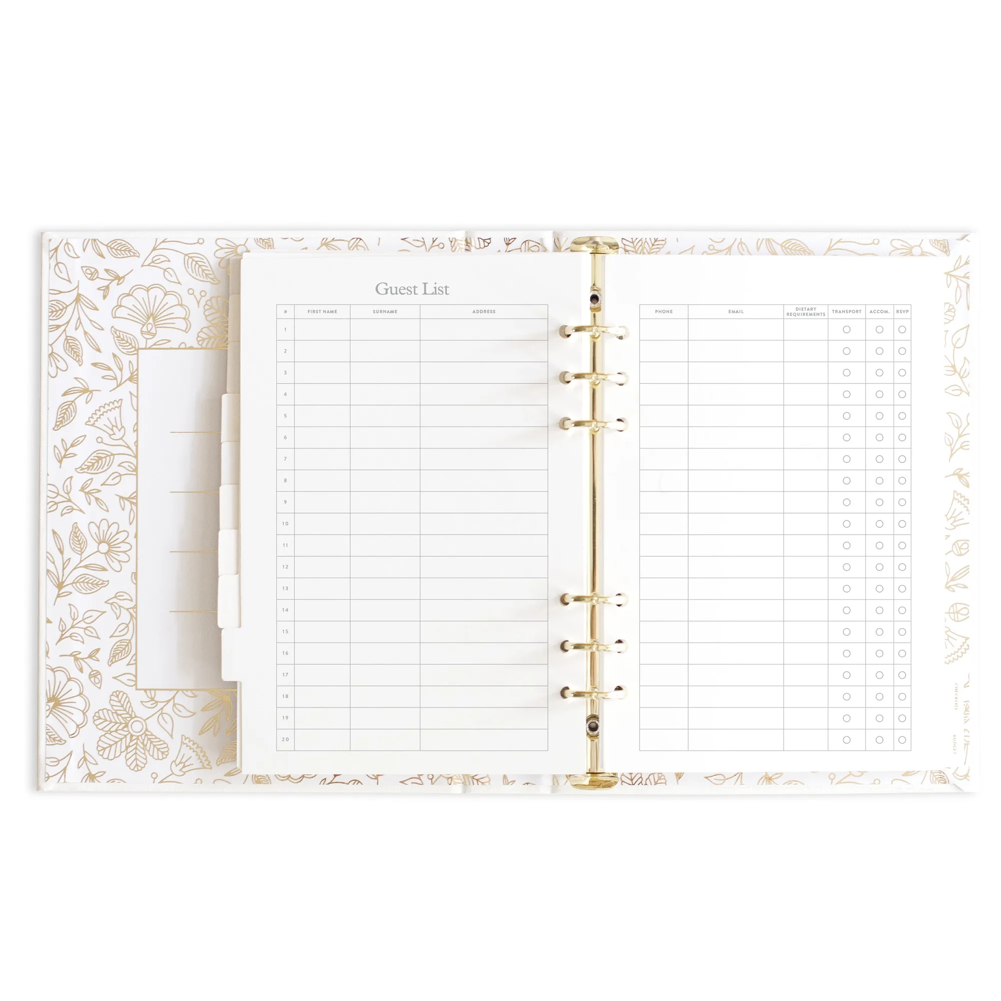 How to Organize Your Wedding Guest List and Seating