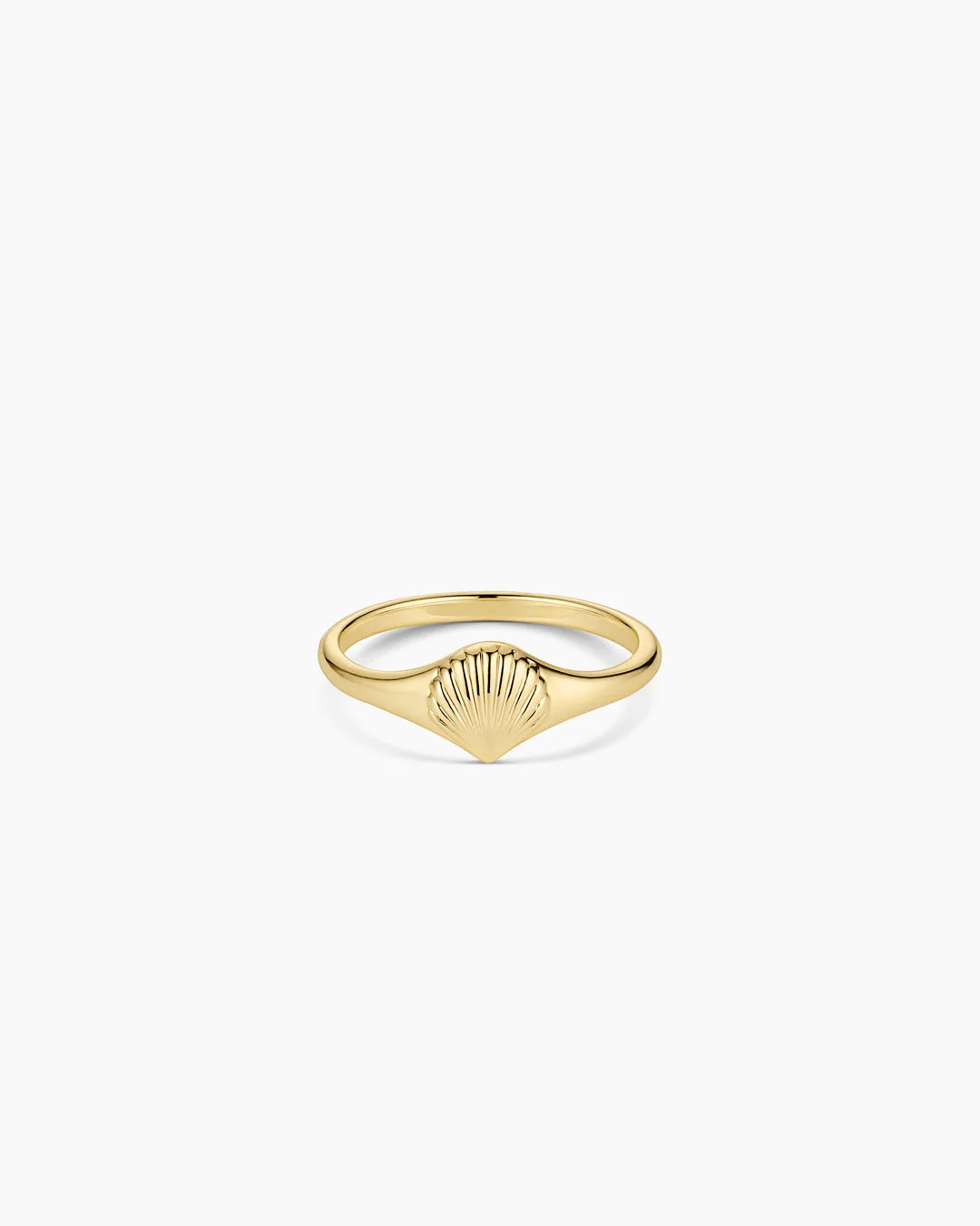 Bague Chevalière Mini Scallop